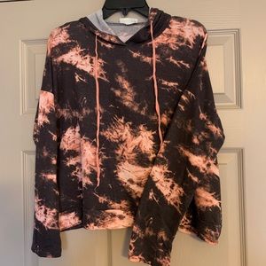 Crop Top hoodie by Ginger G. Size Large.  Soft and stretchy